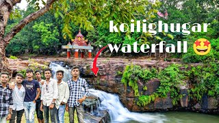 Koilighugar waterfall 🤩 Best picnic spot of jharsuguda || odisha ||most tourist place in jharsuguda