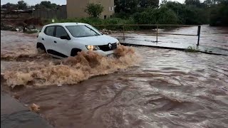 TEMPORAL HOJE A TARDE EM GOIÂNIA FEZ CÓRREGO TRANSBORDAR NO SETOR FINSOCIAL 24/02/2025