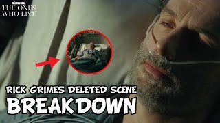 The Walking Dead: The Ones Who Live Deleted Scene 'Rick Grimes Wakes Up In Hospi