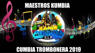 CUMBIA TROMBONERA 2019 - GRUPO MAESTROS KUMBIA - CUMBIAS SONIDERAS LIMPIAS 2019
