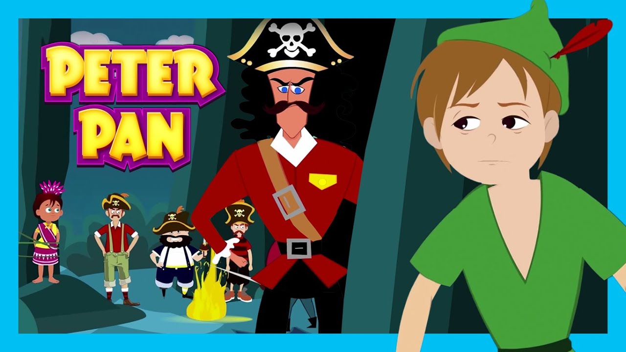 PETER PAN - BEDTIME STORY FOR KIDS | Full Story - Fairy Tales | Tia And ...