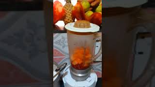 🍐Papaya 🍈muskmelon 🍈Pomegranate pure 🫐Juice 😋💪👌