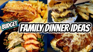 EASY & AFFORDABLE FAMILY DINNER IDEAS ~ Meals of the week