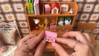 Back to School in Miniatures: Re-ment Desk Setup \u0026 MiniBrands Stationery Haul