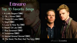 Erasure Top 10 Favorite Songs