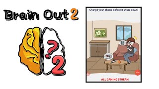 Brain Out 2 Level 79 || charge your phone before it shut down Gameplay