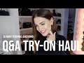 Crazy personal Q&A + affordable try-on haul | Melissa Soldera