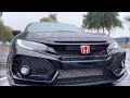 civic type r maperformance street exhaust warm idle cinematic