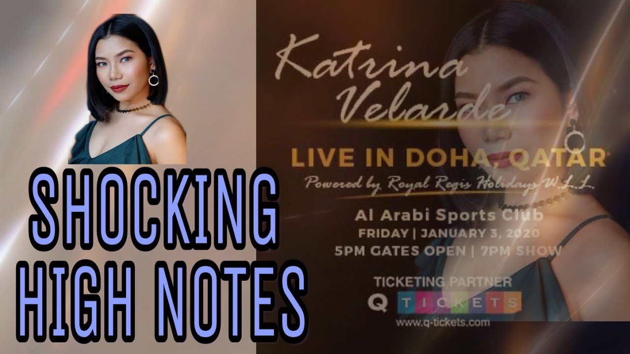 KATRINA VELARDE LIVE IN DOHA, QATAR /POWERFUL VOICE - YouTube