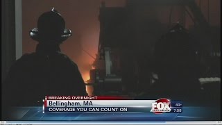 Black smoke pours from home during fire