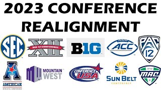 Conference Realignment for 2023 (NCAA Football)