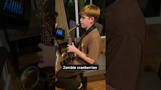 first attempt at playing zombie by The Cranberries alto sax