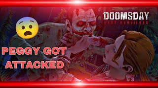 PEGGY GOT ATTACKED 🤒 BY ZOMBIES | DOOMSDAY LAST SURVIVORS Day #4 Gameplay  | Tx Raman Gaming