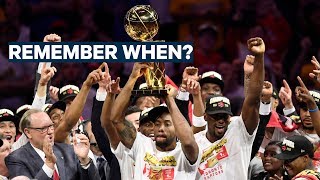Remember When The Toronto Raptors Won Their FIRST NBA TITLE?!