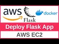 How to Deploy a Flask App with Docker & DockerHub on a Virtual Machine (AWS EC2)