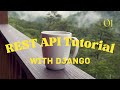 How to create a simple CRUD REST API with Python and Django | Relax and Code Along