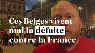 "On va en bouffer pendant 25 ans" : ces Belges vivent mal la défaite contre la France
