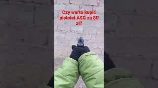 czy warto kupić pistolet sprężynowy za 80 zł?                   (TO NIE JEST PRAWDZIWA BROŃ)