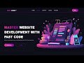 How to Create Website Using HTML & CSS | Fast Code