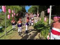 2024 9 24 大原はだか祭り21 岩船八幡神社　大井瀧内神社にて