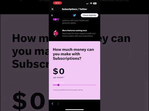 How to view monetization requirements on Twitter