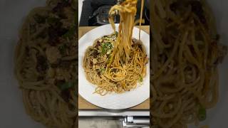 Chilli garlic spaghetti recipe |#chilligarlicnoodles #pasta #spaghettirecipe #ytshorts #sorts