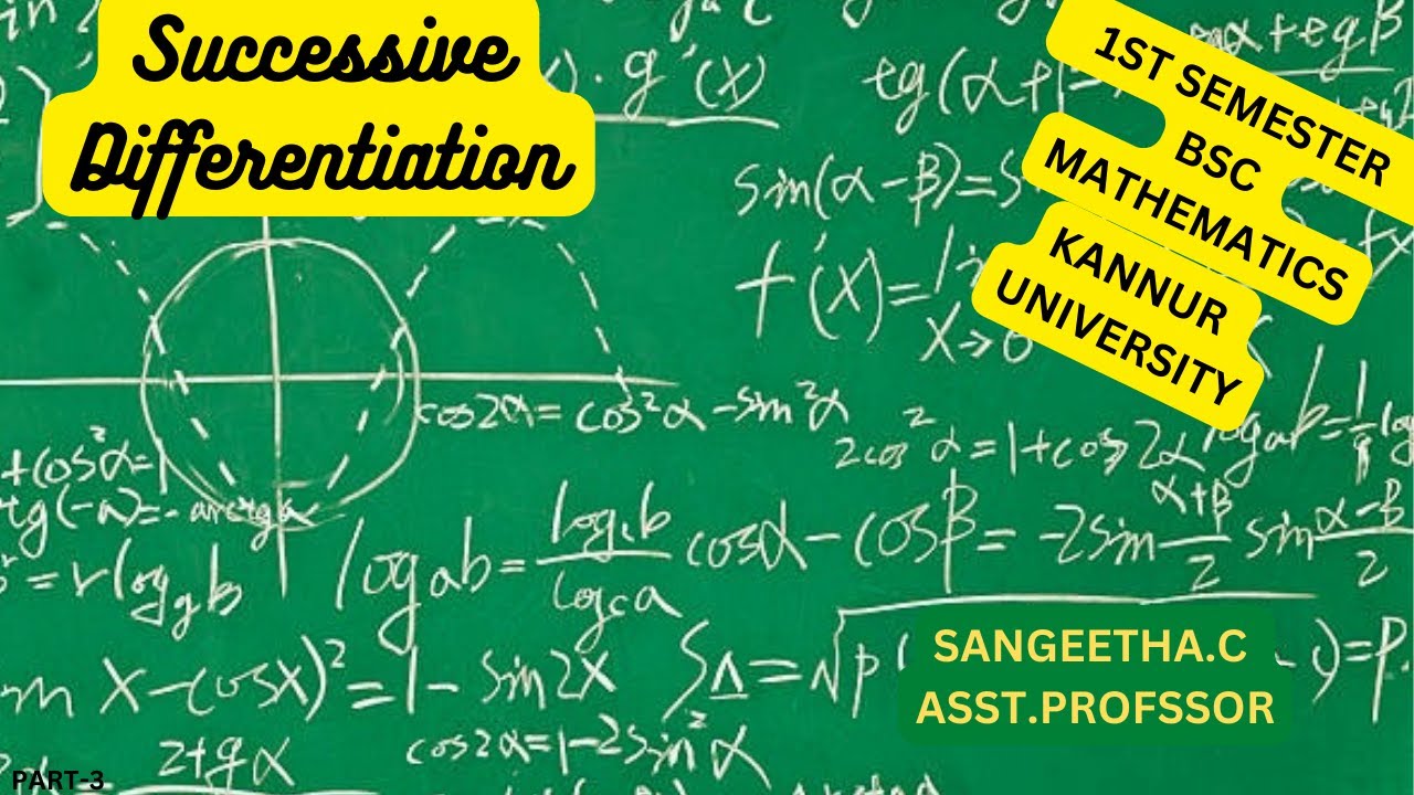 Successive Differentiation- Leibnitz's Theorem And Examples - YouTube