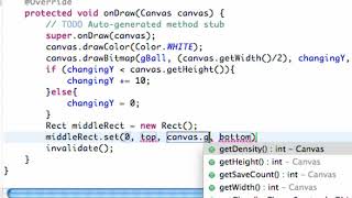 Android Application Development 65 Animating a Bitmap