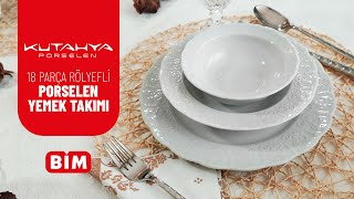 BİM – Kütahya Porselen Yemek Takımı