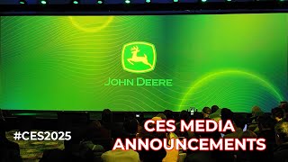 John Deere CES 2025 Media: 4 HUGE Autonomous Vehicles Revealed! Future of Farming \u0026 Construction