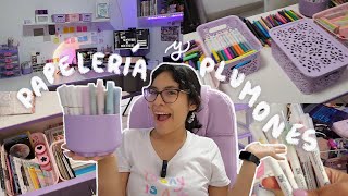 ✨Reset Vlog #3: Organizing my stationery and markers 🖍️💫 + mini tour