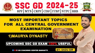 SSC GD FIXED QUESTIONS IN HISTORY | SSC GD 2025 | PREVIOUS YEAR QUESTION ANSWERS | BY : SADU SIR