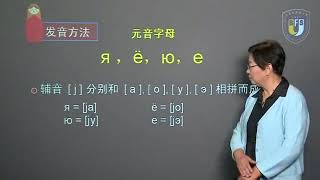 俄语语音入门 10 第四课辅音j和元音字母яёюе