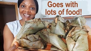 Nigerian Moi Moi with Leaves | Flo Chinyere