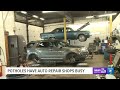 potholes keeping auto repair shops busy