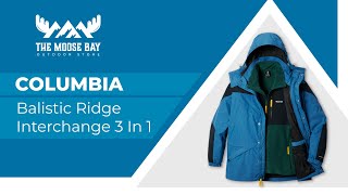 The Moose Bay| Columbia Balistic Ridge Interchange 3 In 1 Erkek Mont