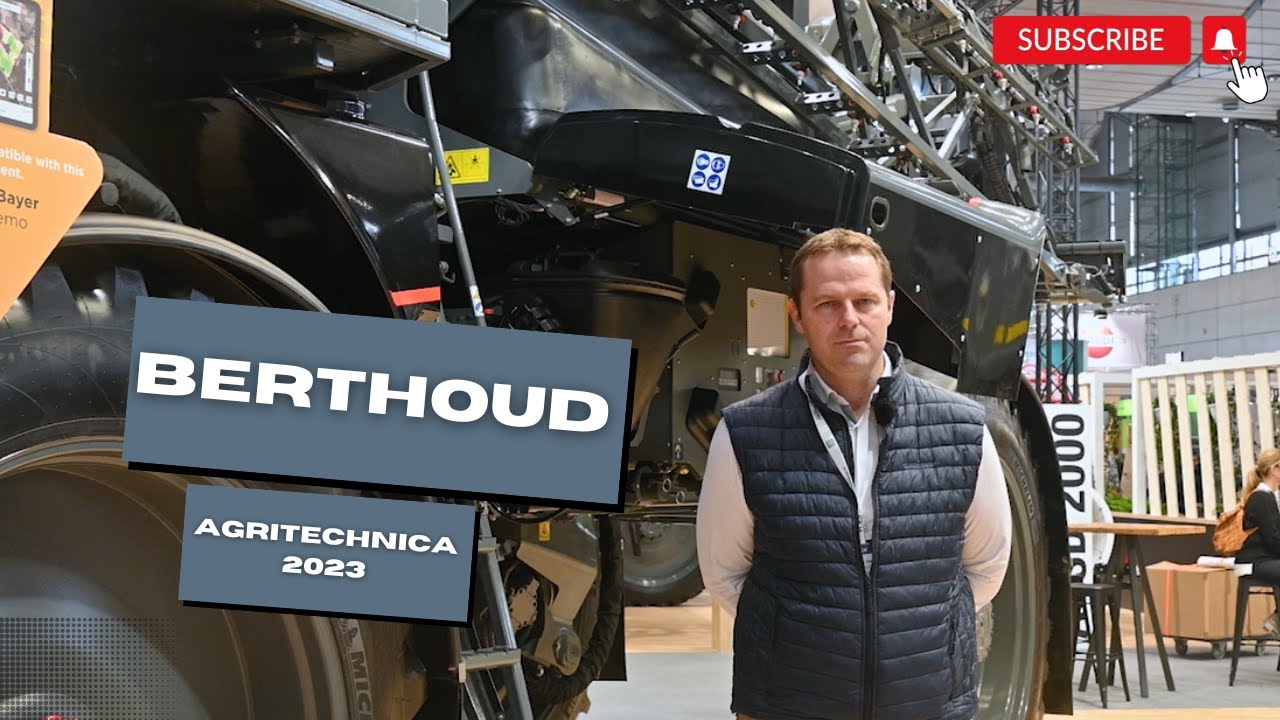 Berthoud по време на Agritechnica 2023 - Spectre - самоходна пръскачка ...