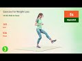 20 min walking exercises for weight loss walk at home