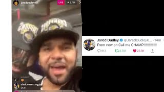 Jared Dudley & Lebron celebrate on winning the finals