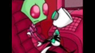 Gir cant help falling in love with zim