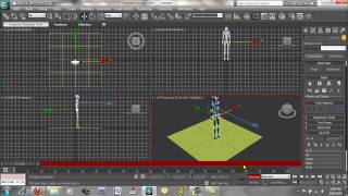 How to animate a biped in 3ds max 2010