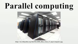 Parallel computing