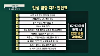 혹시 나도? 만성염증 자가 진단으로 상태를 알아보자↗ | 다큐 플러스 276회 | JTBC 230910 방송