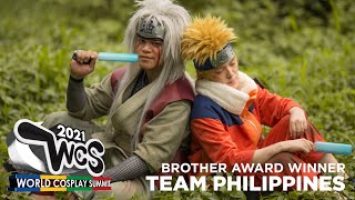 『Naruto \u0026 Jiraiya』World Cosplay Summit (WCS) 2021 Video Championship | Team Philippines | Jin \u0026 AC