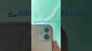 🌊Jobs that kids can do for 💰!