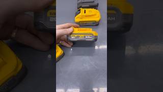 Closeup of the New DeWalt 3.5 AH XR Powerstack