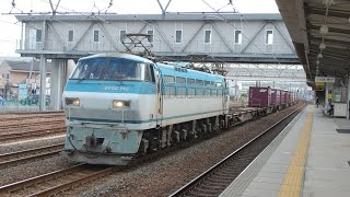 JR貨物　EF66-110〈5071レ〉　清洲駅貨物線下り