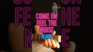 Come on Feel The Noise - Slade. Guitar Tutorial #guitartutorial #Slade