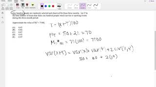 SOA Exam P Question 84 | Bivariate Normal Distribution