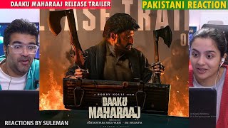 Pakistani Couple Reacts To Daaku Maharaaj Release Trailer | Nandamuri Balakrishna | Bobby Deol